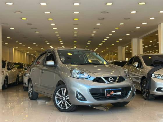 NISSAN MARCH 1.6 SL 16V FLEXSTART 4P XTRONIC NISSAN MARCH 1.6 SL 16V FLEXSTART 4P XTRONIC